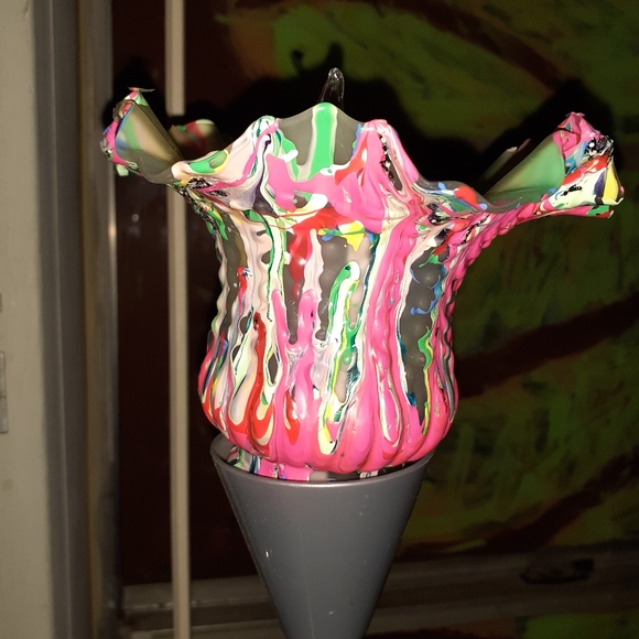 Hand painted shades